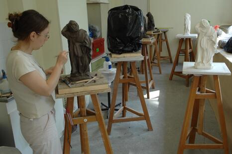 Epreuve concours restaurateur - Photo : Ghyslain Vanneste / INP