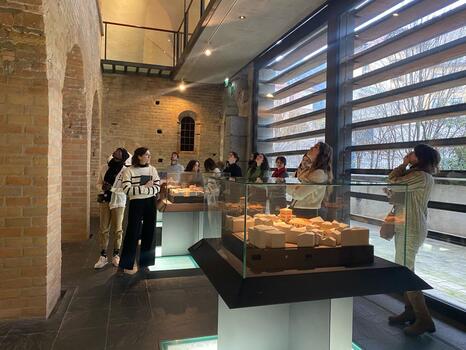 Les élèves conservateurs du patrimoine (2024) pendant leur semaine d'intégration en Isère - Photo : INP