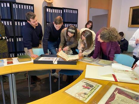 Les élèves conservateurs du patrimoine (2024) pendant leur semaine d'intégration en Isère - Photo : INP