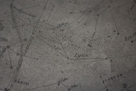 Détail d'un  planétaire ou machine uranographique (1830 ; Observatoire de Paris) - Photo : INP