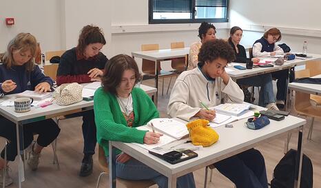 Les étudiants du programme Egalité des chances au travail, 2024 - Photo : INP