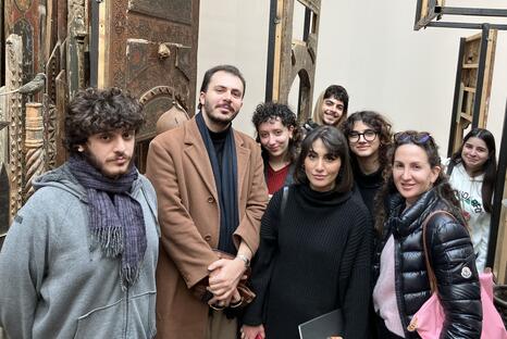 Formation au pavillon des arts, Liban 2025 - Photo : INP