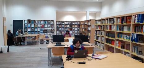 Bibliothèque - Photo : Inp