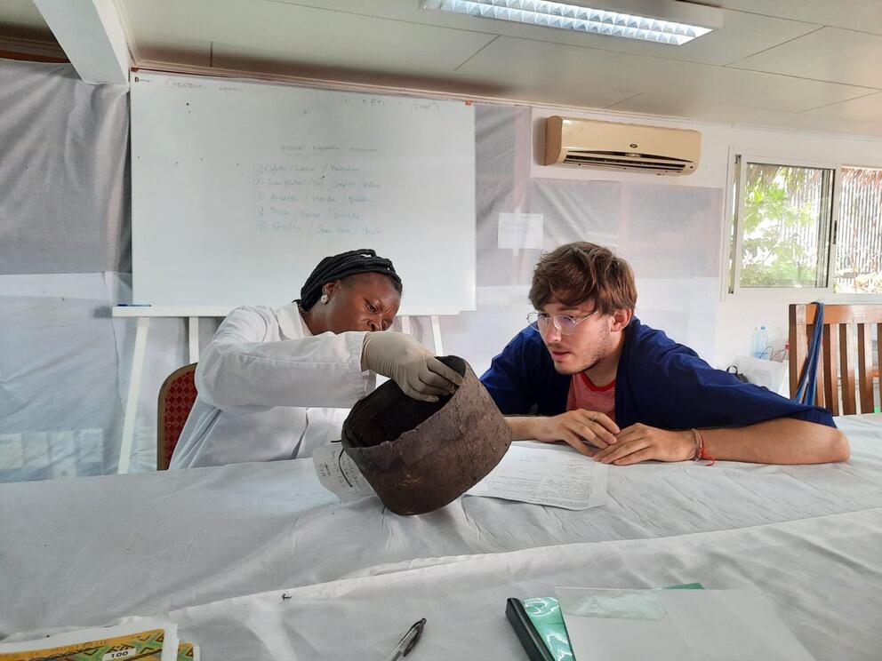 Chantier-école, Gabon  - Photo : INP