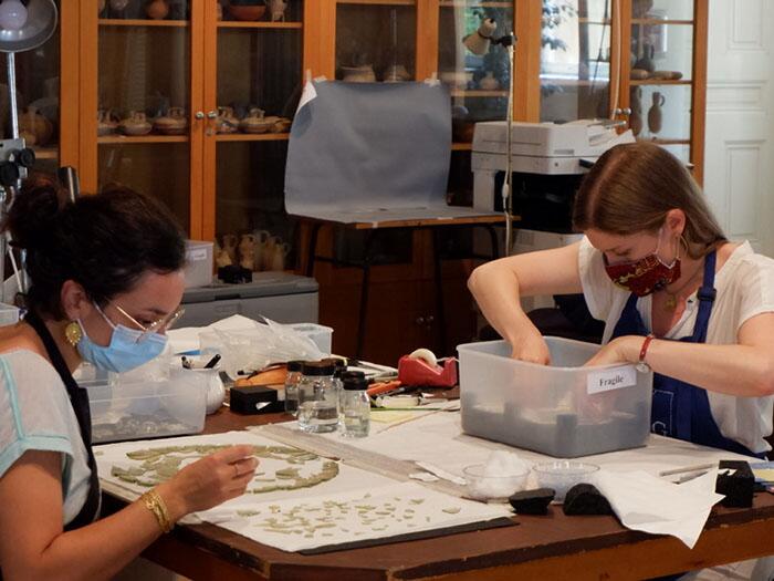 Tri des pièces en verre, Liban