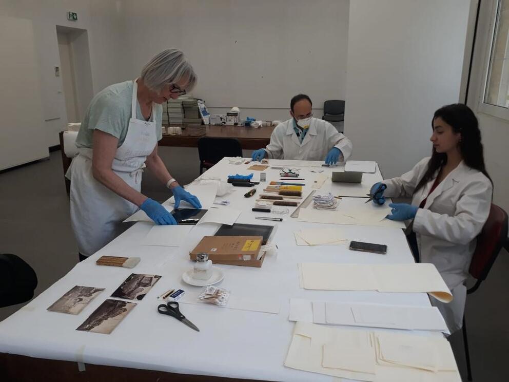 Mission d'Anne Cartier-Bresson à l'USJ, Liban