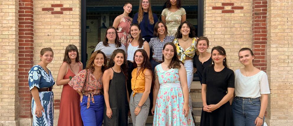 Les diplômés restaurateurs du patrimoine (2023) - Photo : INP / Chloé Bernard