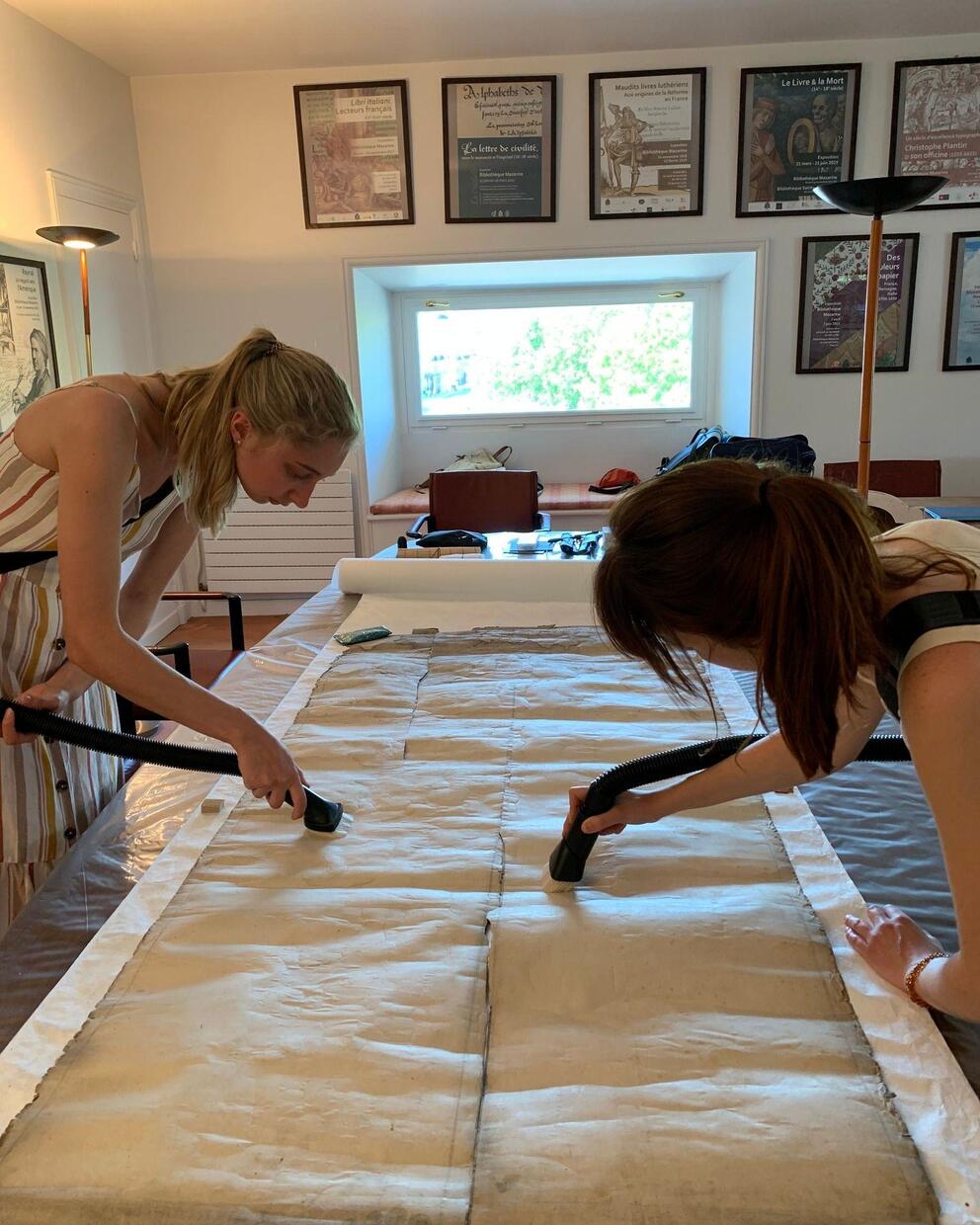 Chantier-école / Bibliothèque Mazarine