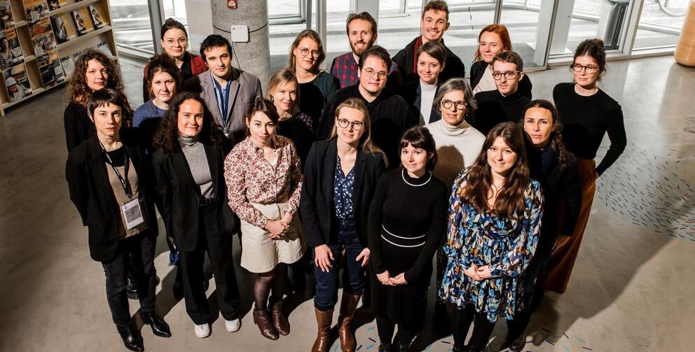 Les élèves territoriaux de la promotion Magdeleine Hours - Photo : DR