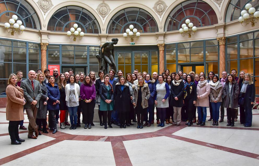 Les élèves conservateurs de la promotion 2019 - Photo : INP 