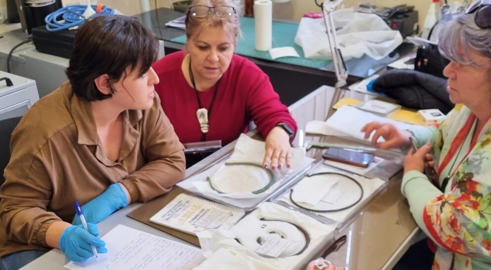 Formation sur la conservation-restauration des métaux au Centre de recherche scientifique sur le patrimoine historique et culturel d’Erevan- Photo : DR