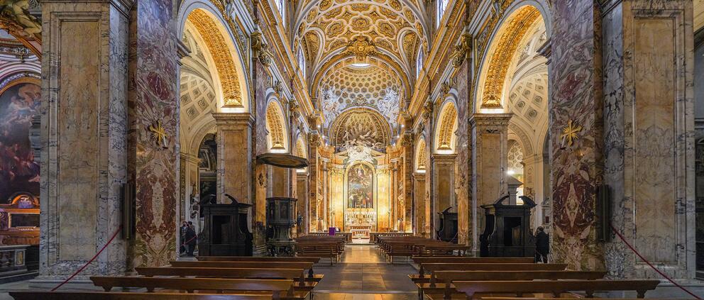 Eglise Saint-Louis des Français de Rome - Photo : CC BY NikonZ7II