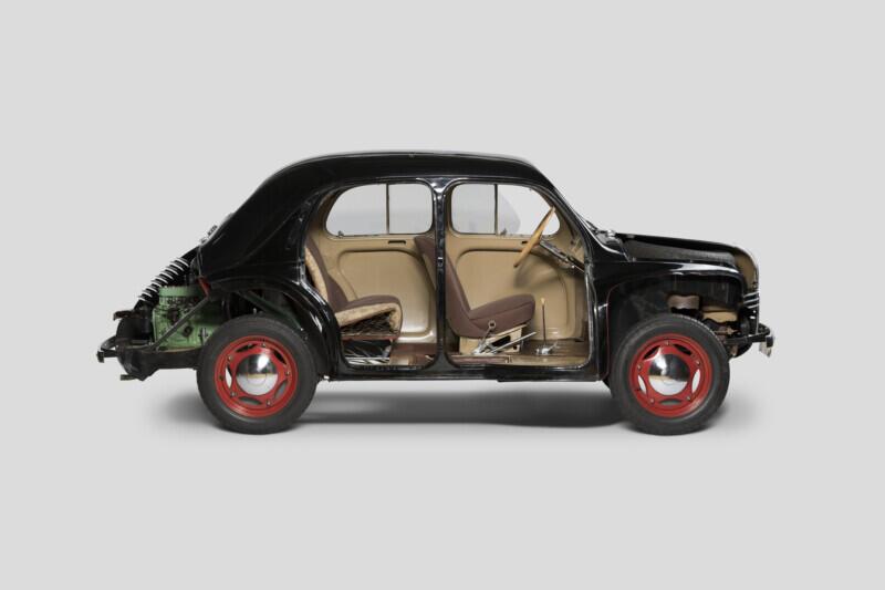 Automobile - Photo : Musée des arts et métiers-Cnam/photo Franck Botté 