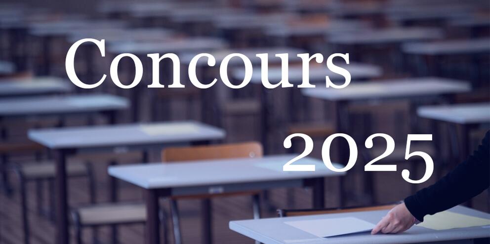 Concours conservateurs 2025
