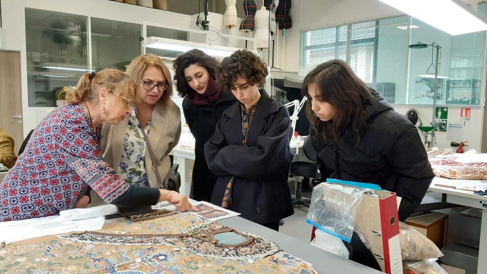 La délégation arménienne à l’Inp - Photo : INP